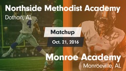 Matchup: Northside Methodist vs. Monroe Academy  2016