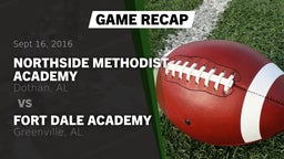 Recap: Northside Methodist Academy  vs. Fort Dale Academy  2016
