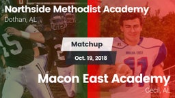 Matchup: Northside Methodist vs. Macon East Academy  2018