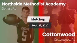 Matchup: Northside Methodist vs. Cottonwood  2020