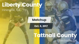Matchup: Liberty County vs. Tattnall County  2017