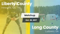 Matchup: Liberty County vs. Long County  2017
