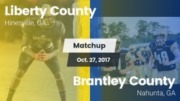 Matchup: Liberty County vs. Brantley County  2017
