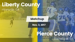 Matchup: Liberty County vs. Pierce County  2017