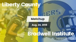 Matchup: Liberty County vs. Bradwell Institute 2018