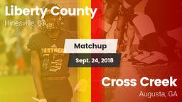 Matchup: Liberty County vs. Cross Creek  2018