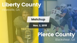 Matchup: Liberty County vs. Pierce County  2018