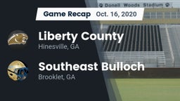 Recap: Liberty County  vs. Southeast Bulloch  2020