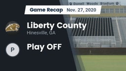 Recap: Liberty County  vs. Play OFF 2020