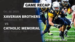 Recap: Xaverian Brothers  vs. Catholic Memorial  2015