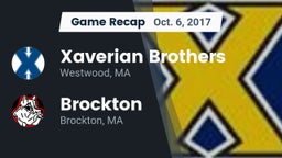 Recap: Xaverian Brothers  vs. Brockton  2017