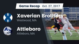 Recap: Xaverian Brothers  vs. Attleboro  2017