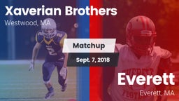 Matchup: Xaverian Brothers vs. Everett  2018