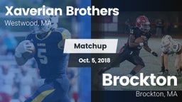 Matchup: Xaverian Brothers vs. Brockton  2018