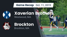 Recap: Xaverian Brothers  vs. Brockton  2019