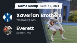 Recap: Xaverian Brothers  vs. Everett  2021