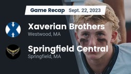 Recap: Xaverian Brothers  vs. Springfield Central  2023