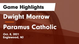 Dwight Morrow  vs Paramus Catholic  Game Highlights - Oct. 8, 2021