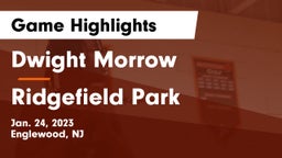 Dwight Morrow  vs Ridgefield Park  Game Highlights - Jan. 24, 2023