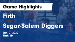Firth  vs Sugar-Salem Diggers Game Highlights - Jan. 7, 2020