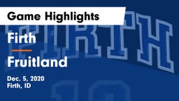 Firth  vs Fruitland  Game Highlights - Dec. 5, 2020