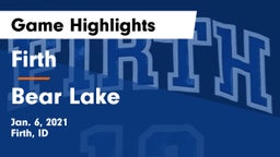 Firth  vs Bear Lake  Game Highlights - Jan. 6, 2021