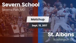 Matchup: Severn School vs. St. Albans  2017
