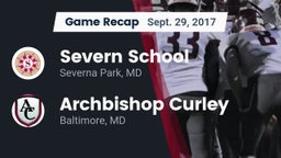 Recap: Severn School vs. Archbishop Curley  2017