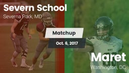 Matchup: Severn School vs. Maret  2017