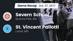 Recap: Severn School vs. St. Vincent Pallotti  2017