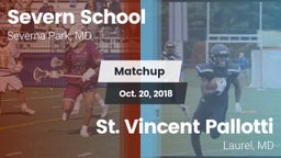 Matchup: Severn School vs. St. Vincent Pallotti  2018