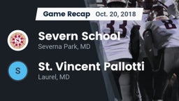 Recap: Severn School vs. St. Vincent Pallotti  2018