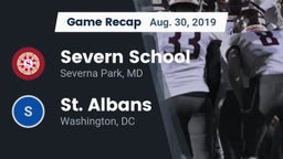 Recap: Severn School vs. St. Albans  2019