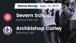 Recap: Severn School vs. Archbishop Curley  2019