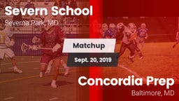 Matchup: Severn School vs. Concordia Prep  2019