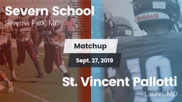 Matchup: Severn School vs. St. Vincent Pallotti  2019