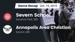 Recap: Severn School vs. Annapolis Area Christian  2019