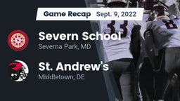 Recap: Severn School vs. St. Andrew's  2022