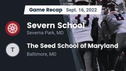 Recap: Severn School vs. The Seed School of Maryland 2022