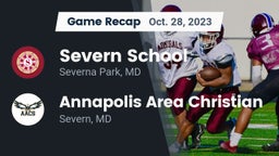 Recap: Severn School vs. Annapolis Area Christian  2023
