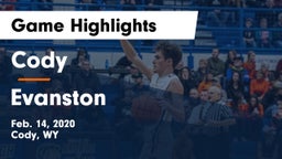 Cody  vs Evanston  Game Highlights - Feb. 14, 2020