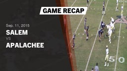 Recap: Salem  vs. Apalachee 2015