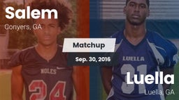 Matchup: Salem  vs. Luella  2016