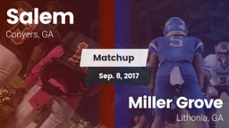 Matchup: Salem  vs. Miller Grove  2017