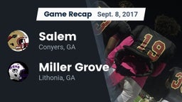 Recap: Salem  vs. Miller Grove  2017