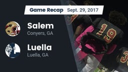 Recap: Salem  vs. Luella  2017