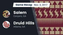 Recap: Salem  vs. Druid Hills  2017