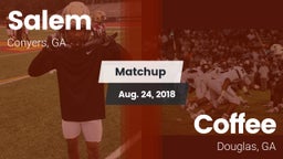 Matchup: Salem  vs. Coffee  2018