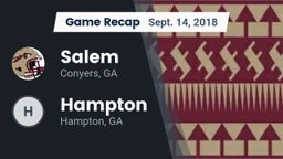 Recap: Salem  vs. Hampton  2018
