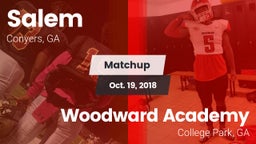 Matchup: Salem  vs. Woodward Academy 2018